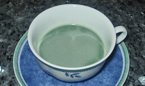 Spirulina Sahne zum trinken